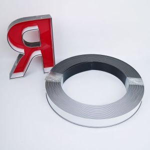 Cheap Geometric LED Letterform Edge For Indoor And Outdoor Use for sale