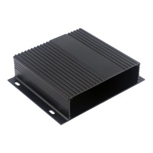 Al6063-T5 Extruded Pcb Aluminum Profile Enclosure With 2pcs Baffle