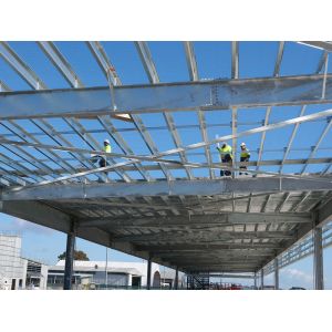 Mainframe Q345 Q235 Light Steel Frame Industrial Building Steel Structure