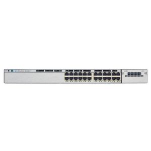Cisco Gigabit Managed 24 Port Network Switch Catalyst 3750X WS-C3750X-24T-L