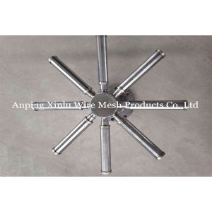 SS 316L Johnson Wedge Wire Lateral Pipe Assemblies DN32 219mm