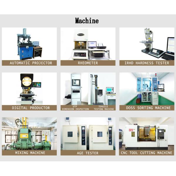 Custom High Precision Rubber Diaphragm Seal FPM Silicone HNBR Gasket