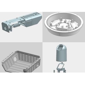 Customization Smooth Surface Injection Moulding Parts For Public Areas