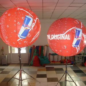 Customized Giant Inflatable Balloon Advertising Inflating Lighting PVC Helium