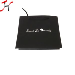 Jinghong Brown Paper Bags With Handles Embossing Matt Lamination Printing