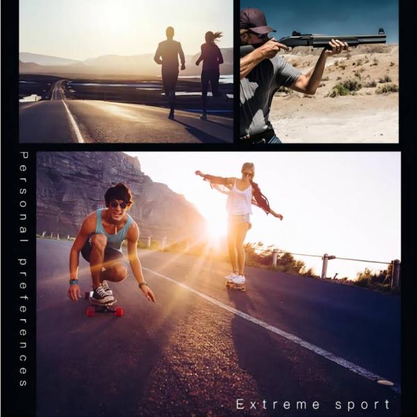 2K30FPS Action Video Camera Sunglasses For Skateboarding Snowboarding Hunting