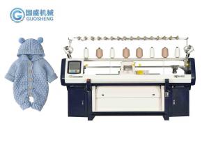 Cheap Baby Clothes Double System Flat Bed Knitting Machine With Comb Multi Gauge for sale