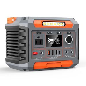 Lithium Battery Portable Camping Power Supply 300W Dc output ABS Plastic