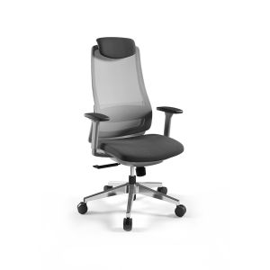 Moded Foam Mesh Revolving Chair Height Adjustable 1140-1235mm