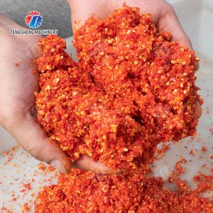chili minced garlic ginger crushed chili smashed minced meat minced pork Large