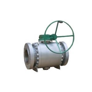 Trunnion Mounted Soft Seated Ball Valve , Blowout Proof Stem Ball Valve