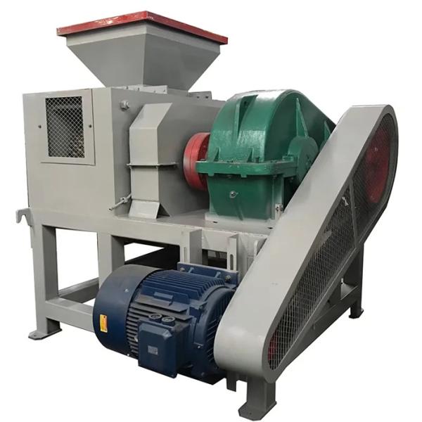 Roller type mineral coal ball charcoal briquette machine charcoal sludge power oval ball briquetting press machine