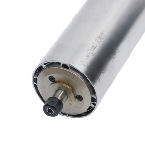 3.8kg YFK High Speed 1.5KW ER11 Round Air Cooled Spindle Motor Kit for CNC