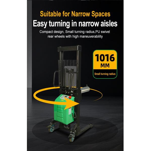 Sinolift ND series intelligent Single-Arm compact electric reel stacker for film & paper rolls