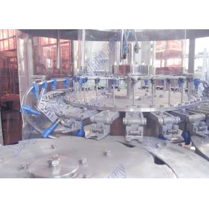 Automatic Carbonated Drinks Filling Machine Isobar Pressure Filling Principle