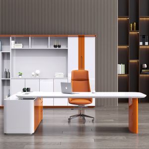 Personalized L-shaped Executive Desk Office Furniture Customized Desks