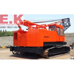 Cheap Used Japanese Hitachi crawler crane lifting equipment 35ton ,40t crawler crane (KH125-II) for sale