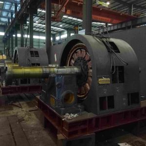 300kw Vertical Kaplan Hydro Turbine 50hz On Gird Off Gird 60Hz 15m Water Head