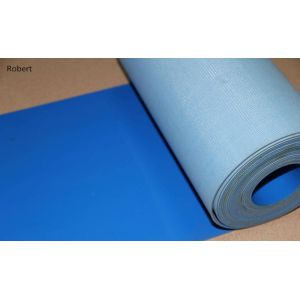 Blue Color Polyurethane Conveyor Belt , TPU Custom Conveyor Belts Food Grade