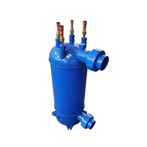 High Quality 66kw Titanium Tube Heat Exchanger with or not thermal insulating