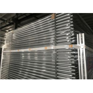 Free Standing Temporary Fencing Panels 2.1mx2.4m OD32mm wall thick 1.80mm Mesh