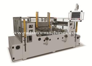Cheap PLC Controlled Radiator Core Builder Machine For 4 Rows Radiator Core for sale