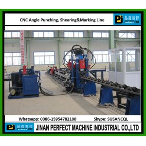 CNC Angle Punching Shearing and Marking Line Used in Iron Tower Industry (BL1412