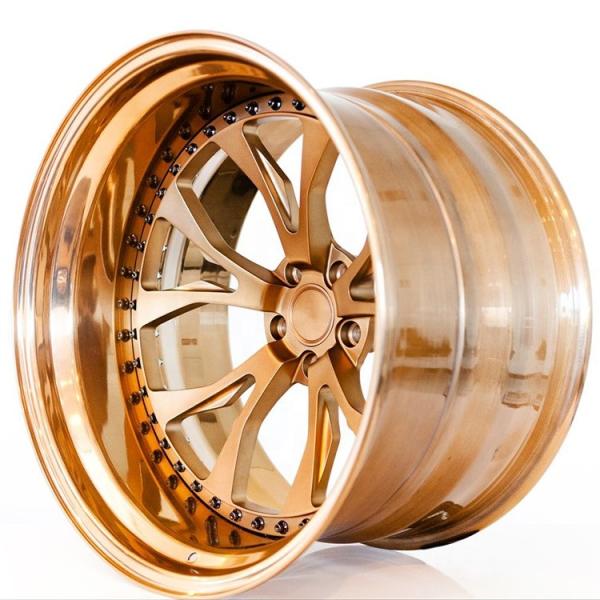 Luxurious car forged rims from new design 18 inch to 26 inch Cool alloy car 3pieces forged wheel