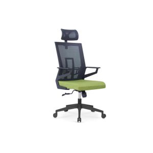 China Black Green Office 84cm Ergonomic Swivel Chairs on sale