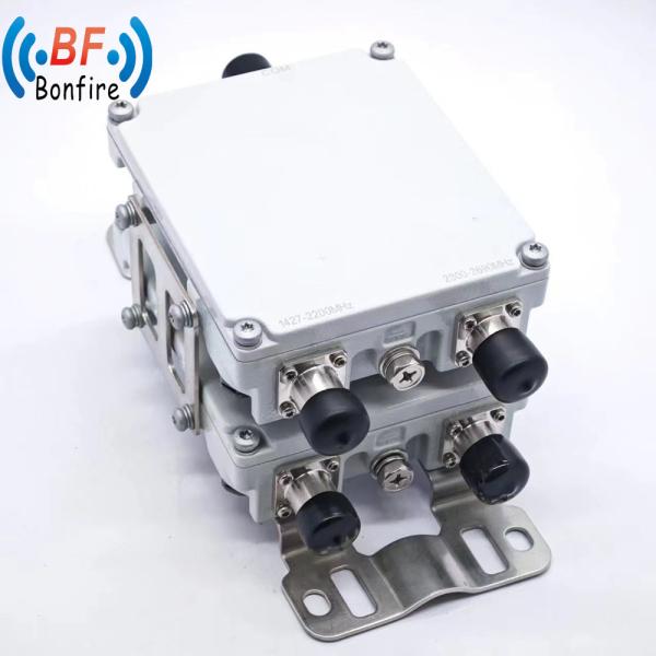 Quadplexer 1710-2170MHz 2300-2690MHz RF Quad-Band Combiner Multiplexer 7/16DIN