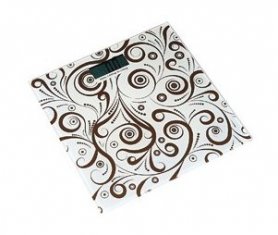 6mm thickness tempered glass, LCD display Health o Meter Scale with CE, RoHs