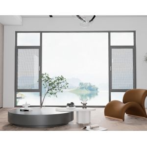 Customizable Aluminum Swing Window with Multi-point Locking System High