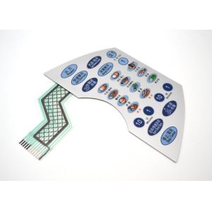 Single Shielding Sealed Membrane Switches Multi Keys For Microwave Oven