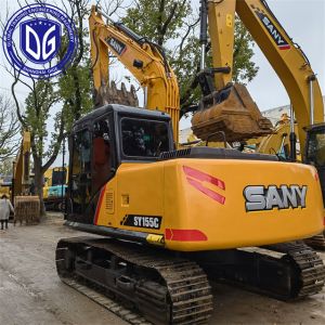 Sany SY155 15.5Ton Used Crawler Hydraulic Excavator High Quality Almost New