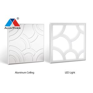 800×800mm Aluminium Perforated Ceiling With 0.7mm Thickness Beveled Edge