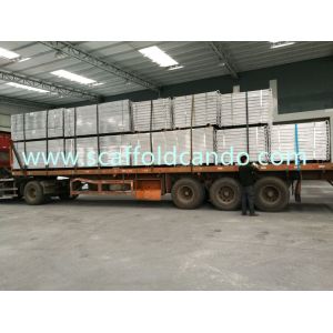 1500MM 1800MM1829MM scaffold galvanized catwalk steel plank steel board with