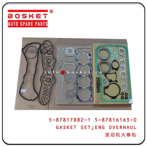 4HK1 Engine Head Overhaul Gasket Set 5-87817882-1 5-87816163-0 5878178821