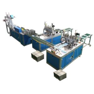 China 1-4 Layers Earloop Mask Machine Automatic Low Error Rate Weight 1000 - 3000KG on sale