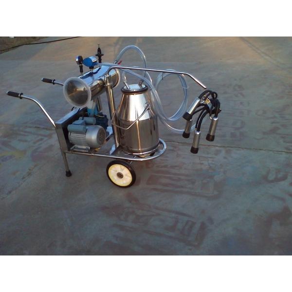 Quality XD32B Single Bucket and Vacuum Pump Electric motor-driven mobile milking machine wholesale