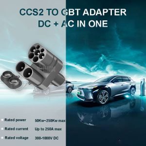 Olink CCS2 Adapter for Tesla 250kW EV Charger Adapter AC+DC Fast Charging for