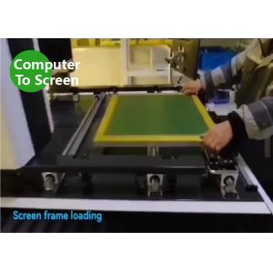 Textile Clothing Printing CTS Computer To Screen UV Laser 400nm-410nm 120S/m2