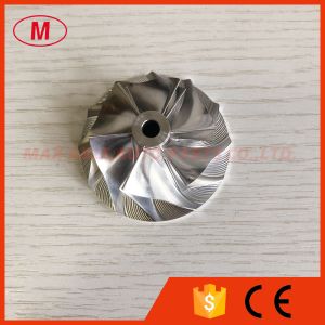 China RHB5 NN136610 38.50/52.50mm 6+6 blades milling/aluminum 2618/Billet compressor wheel for VI95 turbo/CHRA on sale