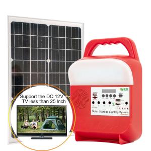 Cheap House Portable Solar Work Warning Light Floodlight All In One System Kit With Data Cable for sale