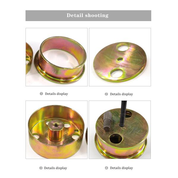 4JG1 6BG1 6WG1 4HK1 6HK1 S6K J05E J08E P11C Crankshaft Oil Seal installation tool