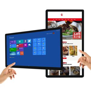 China 55 inch indoor ads touch screen PC Win7/8/10 Android wall mounted LCD digital signage displays player with wifi network on sale China 55 inch indoor ads touch screen PC Win7/8/10 Android wall mounted LCD digital signage displays player with wifi network on sale