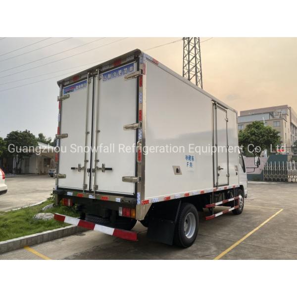 White Colour FRP CBU Refrigerated Truck Box Body With Manual Transmission Type