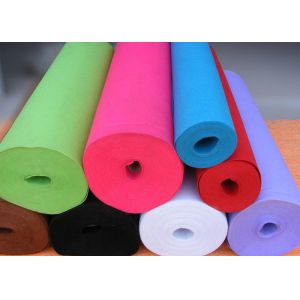 Cross Lapping Faux / Imitation / Synthetic Leather Fabric 80GSM - 300GSM