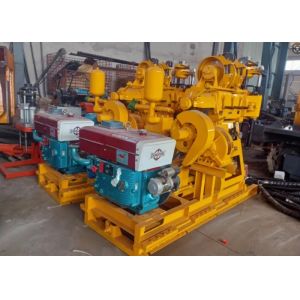 Deep Hydraulic Rotary Drilling Rig For Hard Rock Layer/Geological Testing