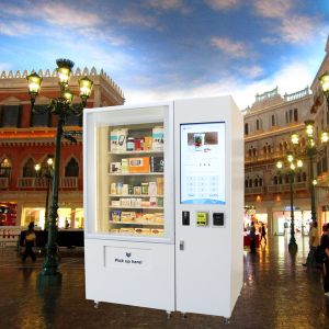 Automatic Combo Snacks Drinks Vending Machines , Kiosk Vending Machine With
