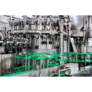 3 In 1 Monoblock Wine Glass Bottle Filling Machine For Beverage , Tomato Paste